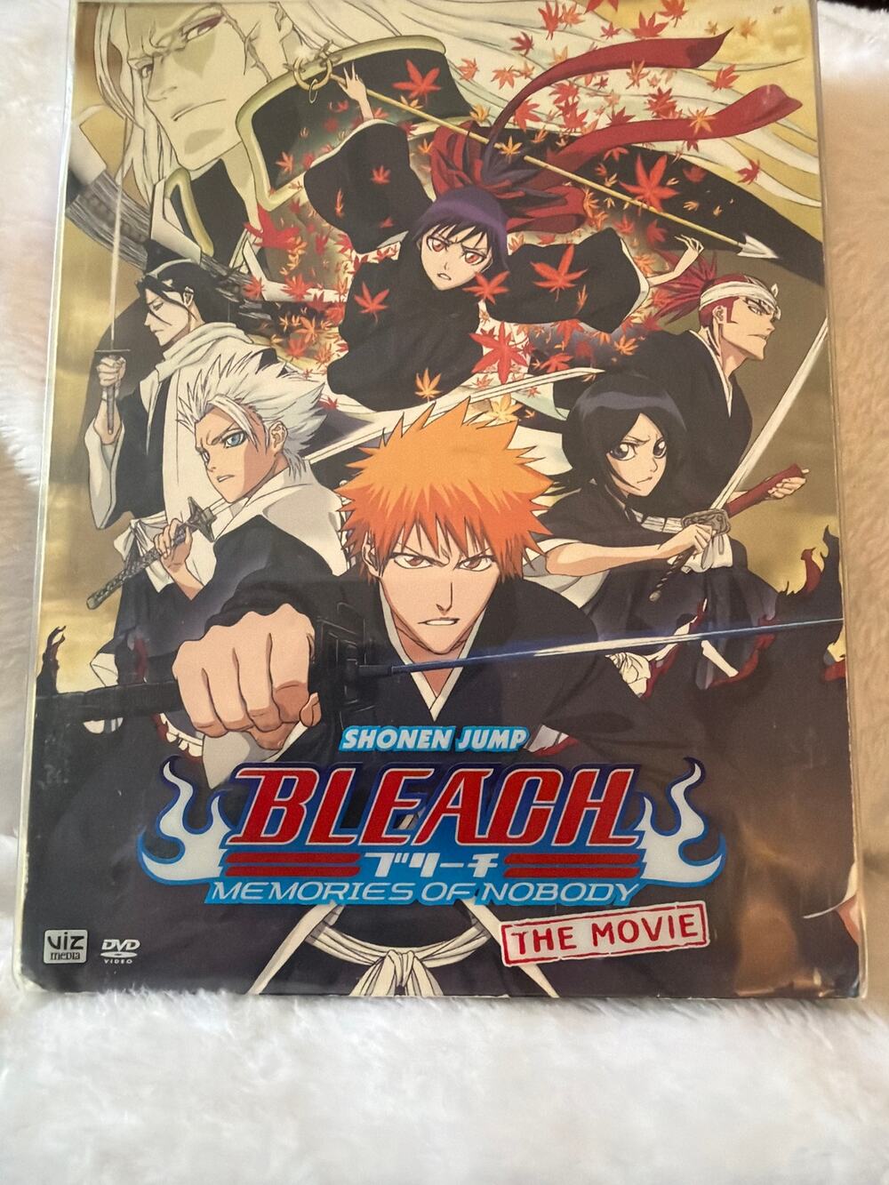 Bleach Memories of Nobody Movie DVD 2-Disc Set Booklet Viz Media Shonen Jump